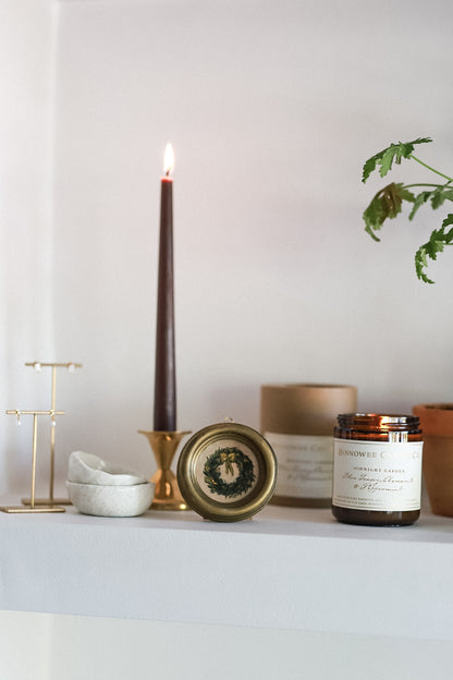 ‘Mini Christmas Wreath N.2' NOËL Festive edition | Petite Artwork