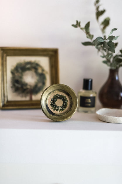 ‘Mini Christmas Wreath N.1' NOËL Festive edition | Petite Artwork