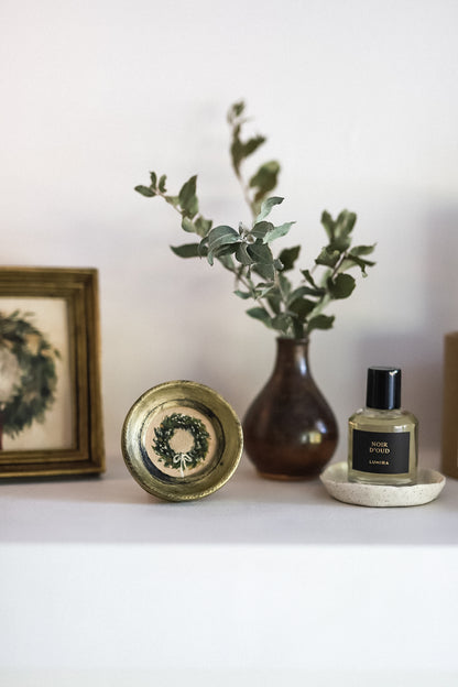 ‘Mini Christmas Wreath N.1' NOËL Festive edition | Petite Artwork