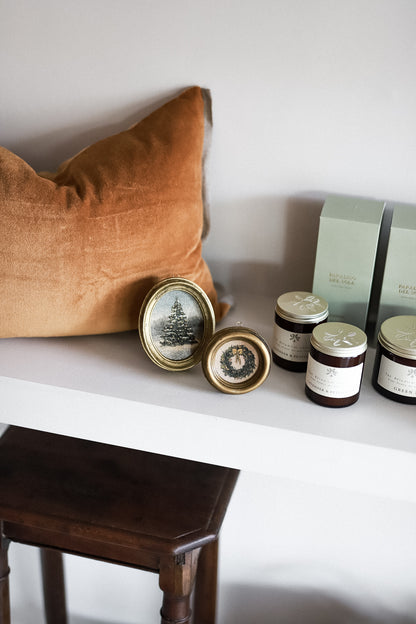 ‘Mini Christmas Wreath N.2' NOËL Festive edition | Petite Artwork