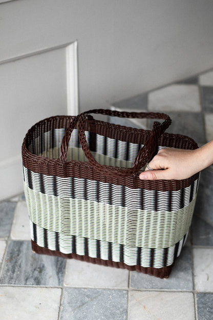 Special Edition Palorosa Basket ‘Mercado’ | Chocolate & Palm