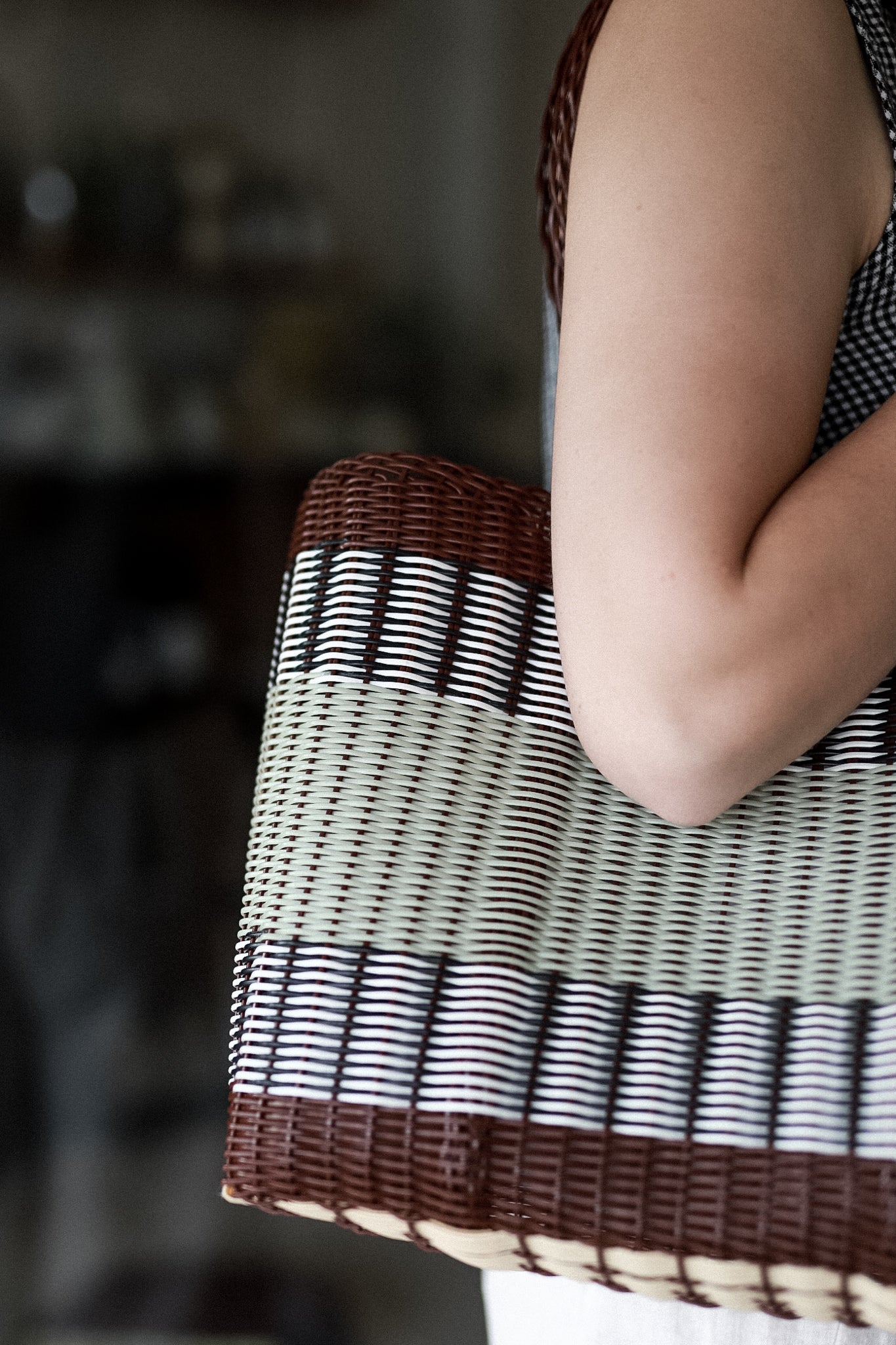 Special Edition Palorosa Basket ‘Mercado’ | Chocolate & Palm