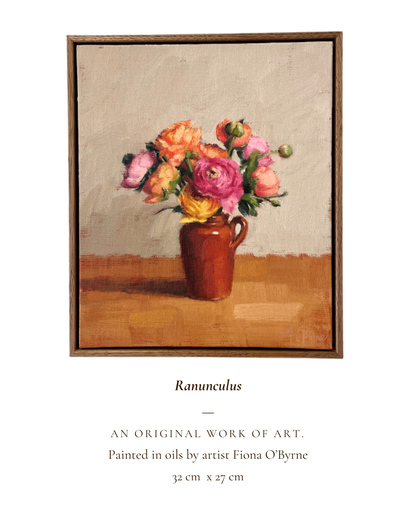 '﻿﻿Ranunculus' by Fiona O'Byrne