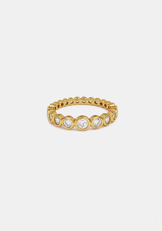 The Crescendo Ring in Gold