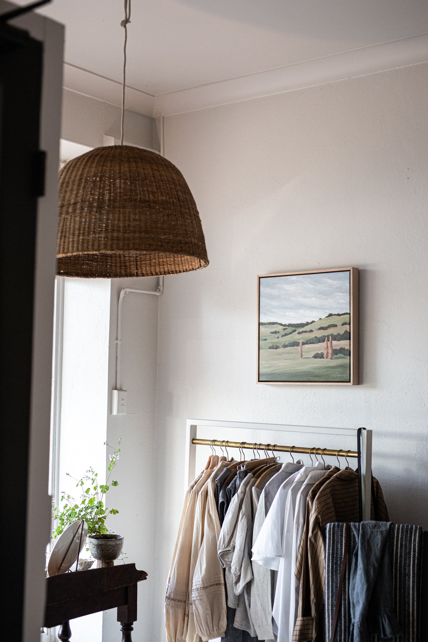 Rattan Woven Hanging Ceiling Pendant Light