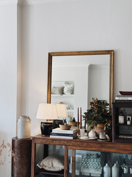 Gorgeous 19th Century French Mirror in Gilt Frame