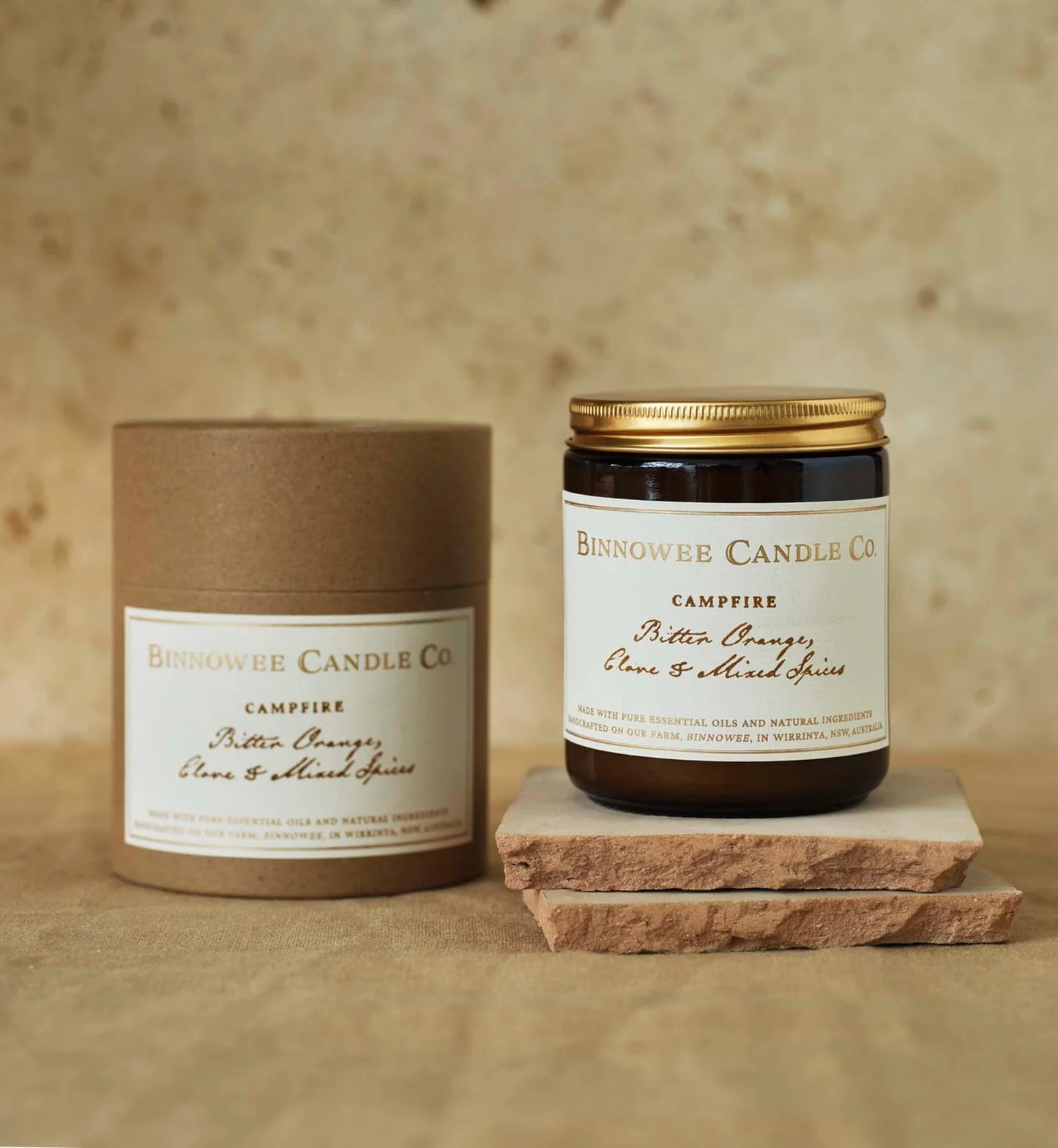 ‘Campfire’ 220mL Candle | Bitter Orange, Clove and warm spices