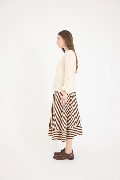 Ash Aline Skirt | Coco Stripe