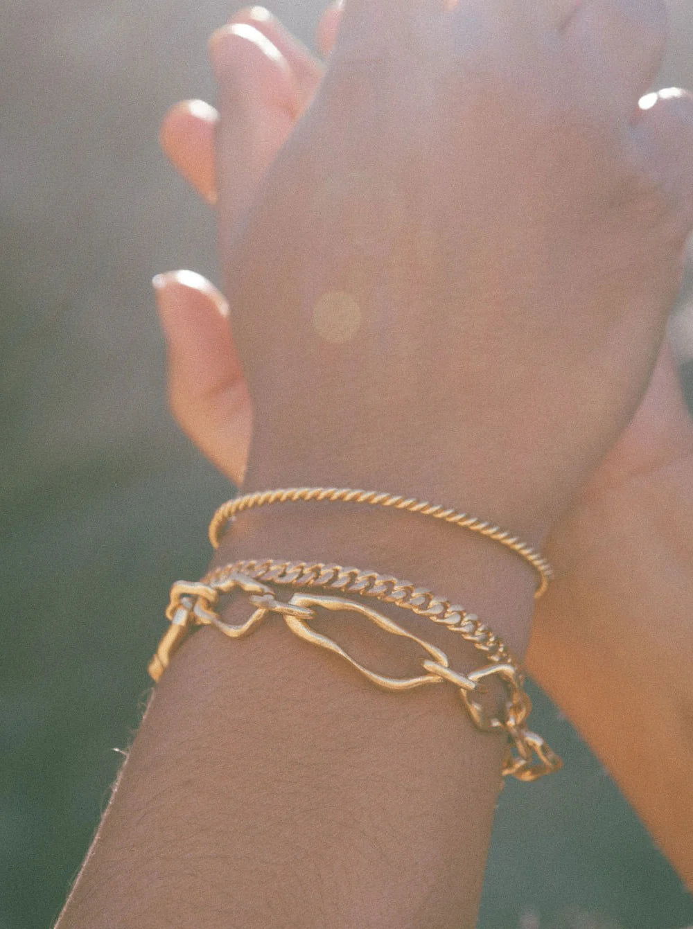 The 'Etta' Gold Chain Bracelet