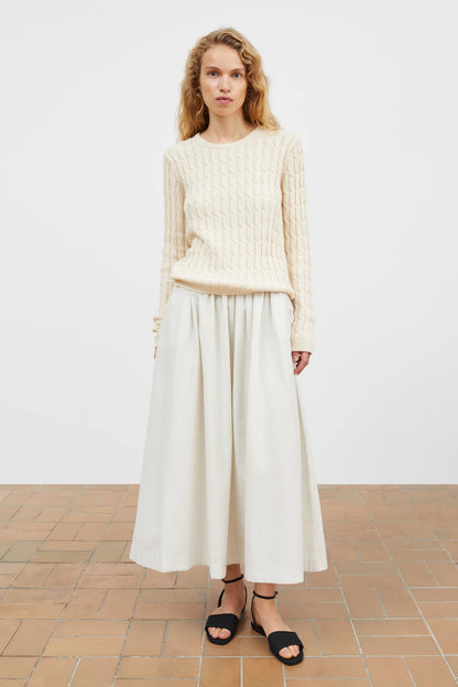 The Marcel Jumper in Meringue