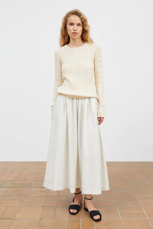 The Marcel Jumper in Meringue