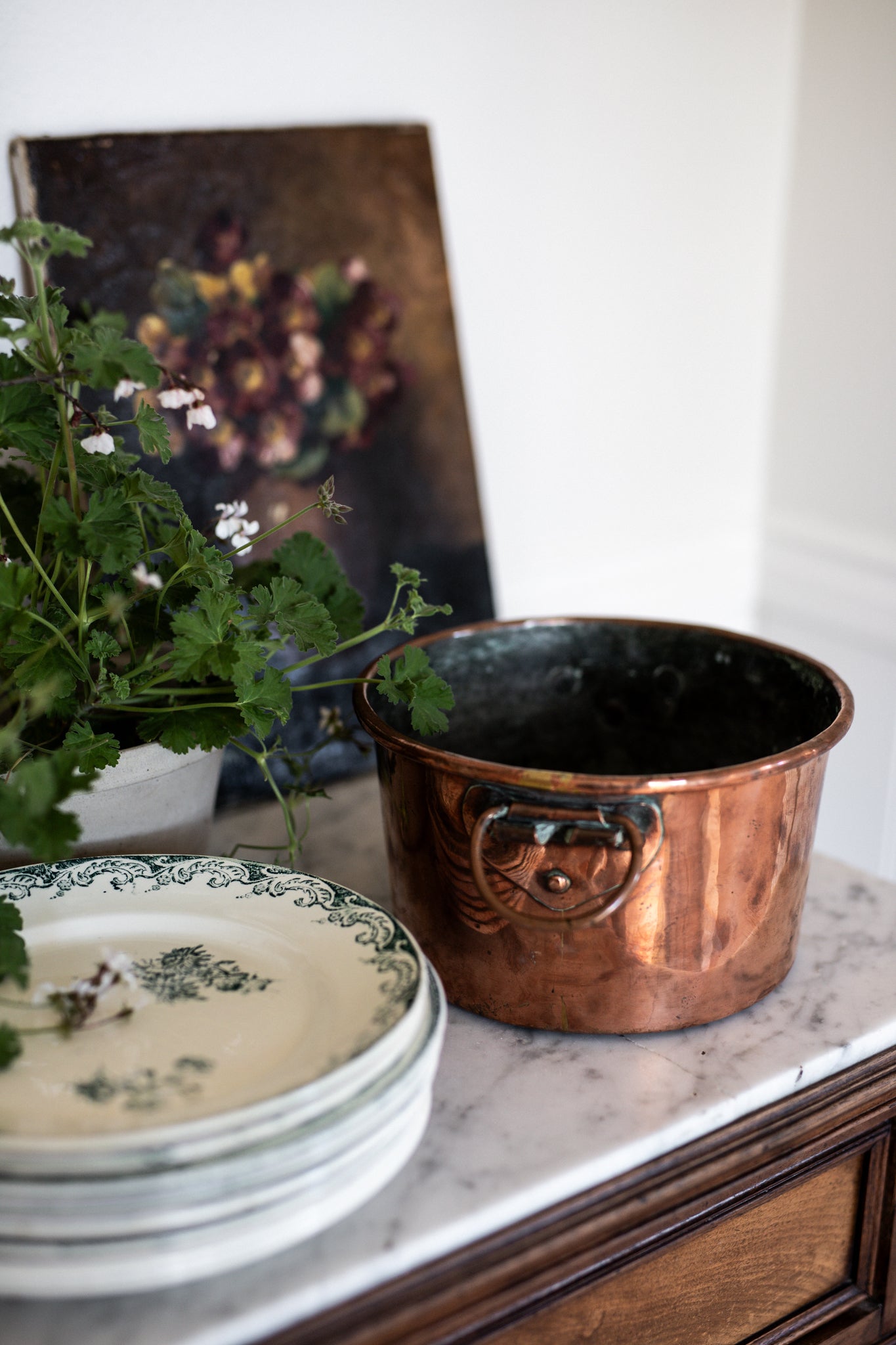 Vintage Copper Pan N.2
