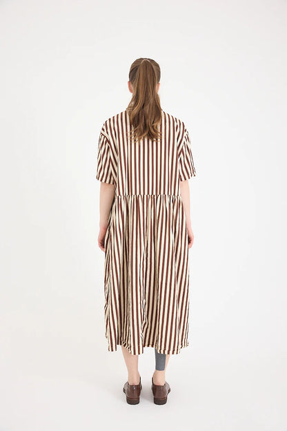 The Alto Dress | Cotton Coco Stripe