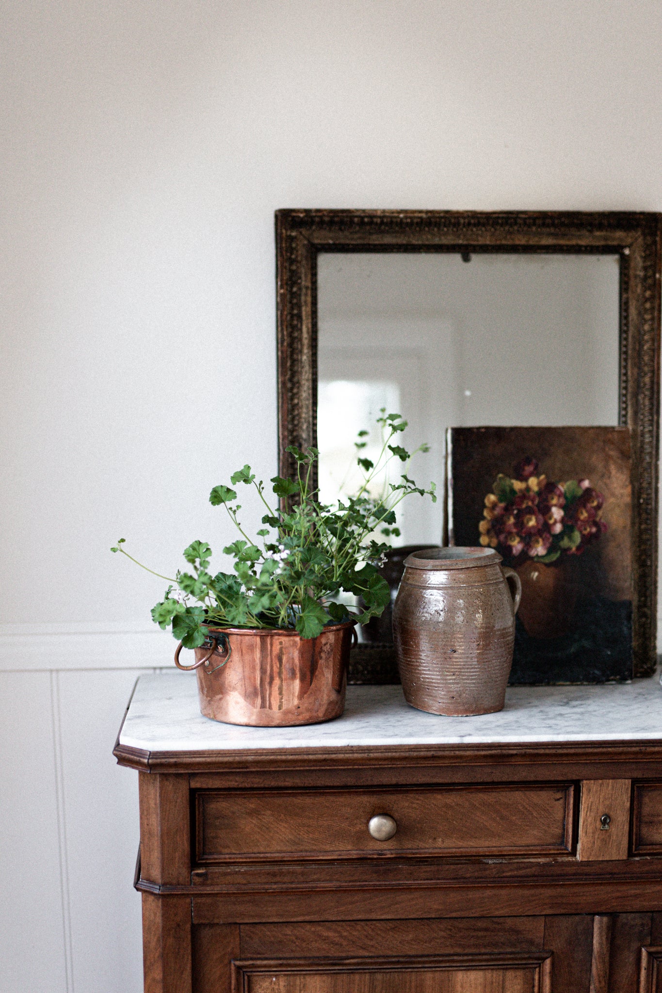 Vintage Copper Pan N.2