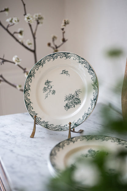Antique French Dinner Plates