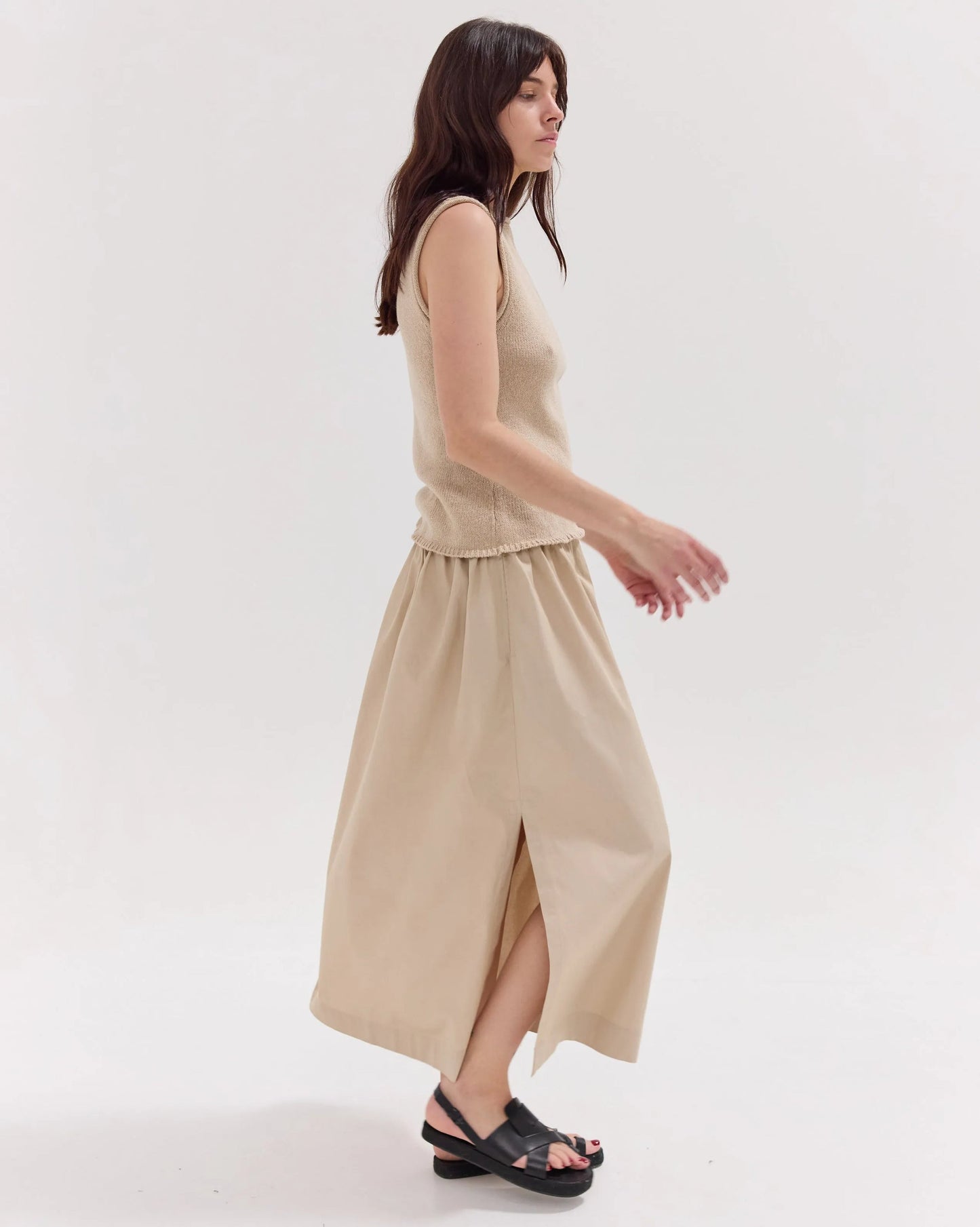 The Split Skirt | Bone
