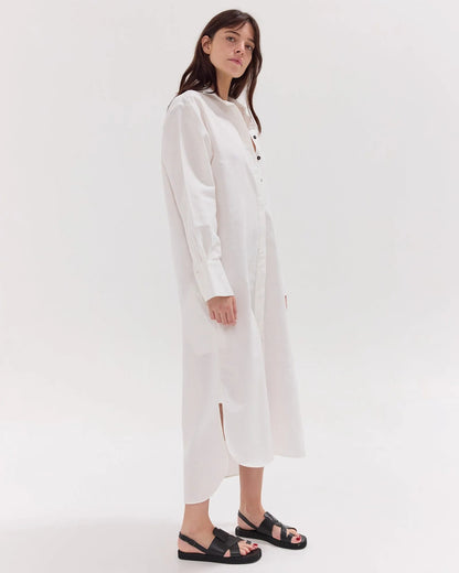 The Shirt Dress | White