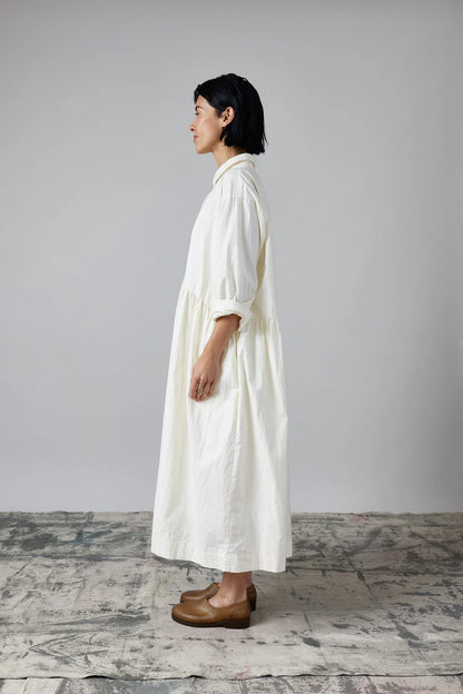 The Gathered Dress in Cotton