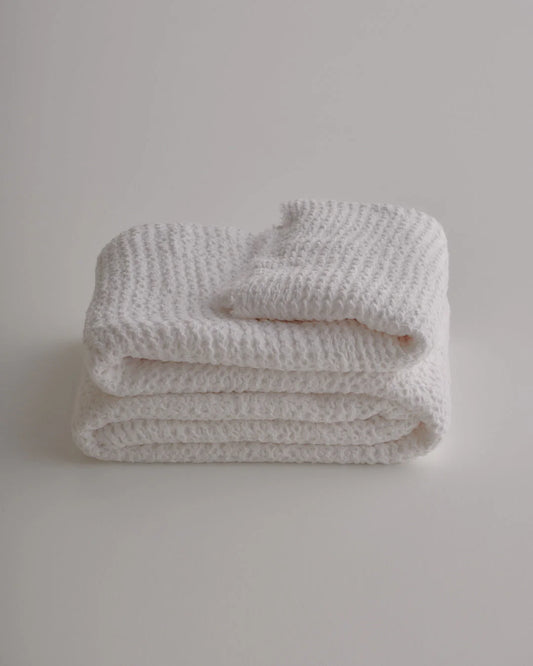 Flocca Linen Waffle Blanket | 'Ayrton'