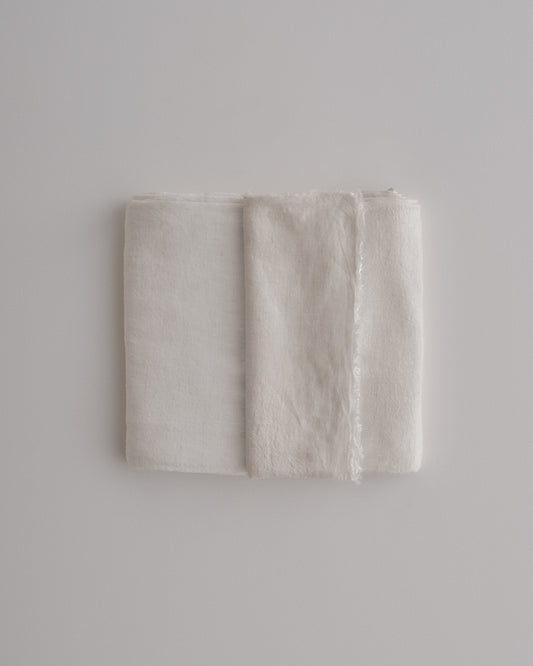 Linen Flat Sheet Q/K size | 'Petra'