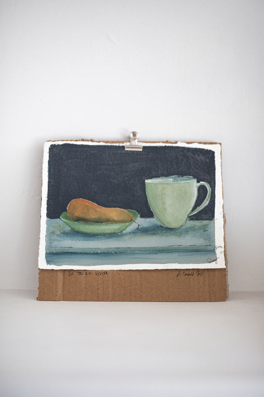 LA TAZZA VERDE | A Small Still Life
