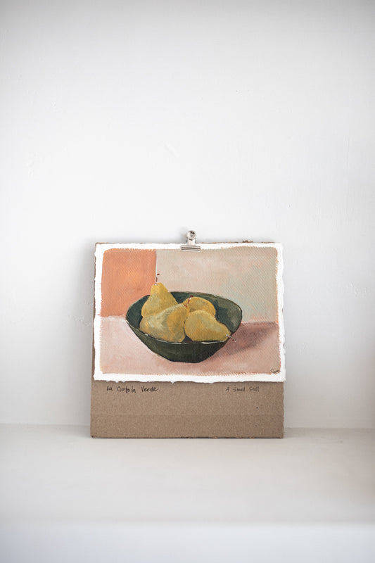 LA CIOTOLA VERDE | A Small Still Life