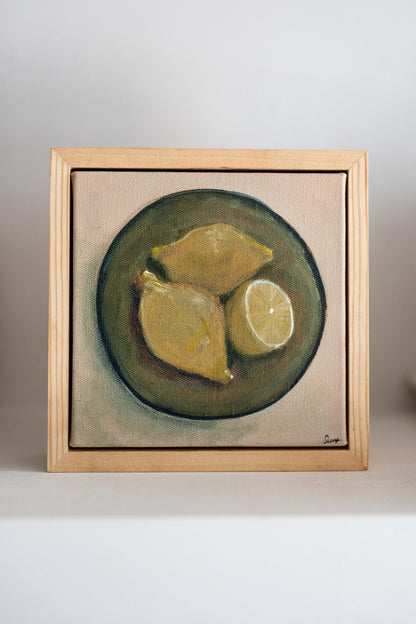 CIOTOLA VERDE DI LIMONI | A Small Still Life