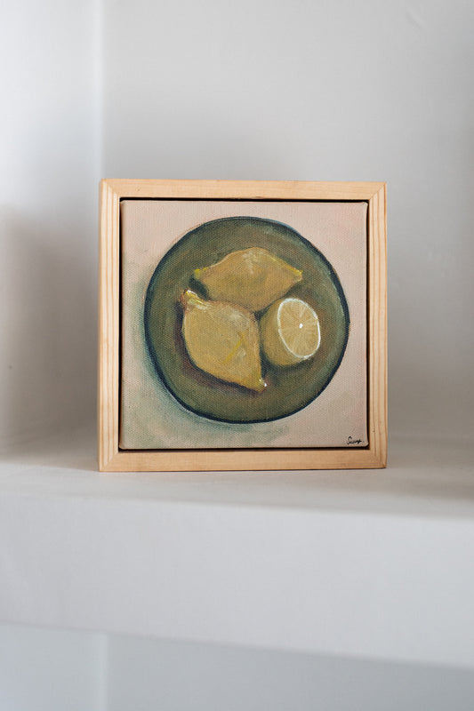 CIOTOLA VERDE DI LIMONI | A Small Still Life