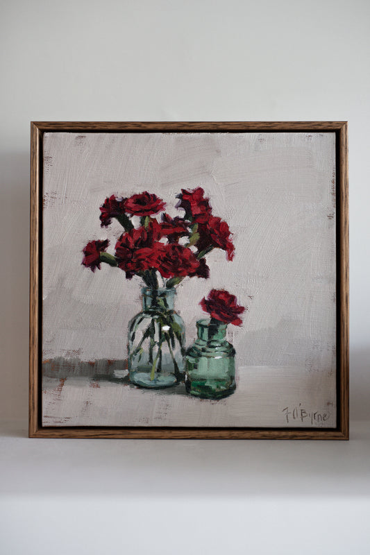 'Red Carnations' by Fiona O'Byrne