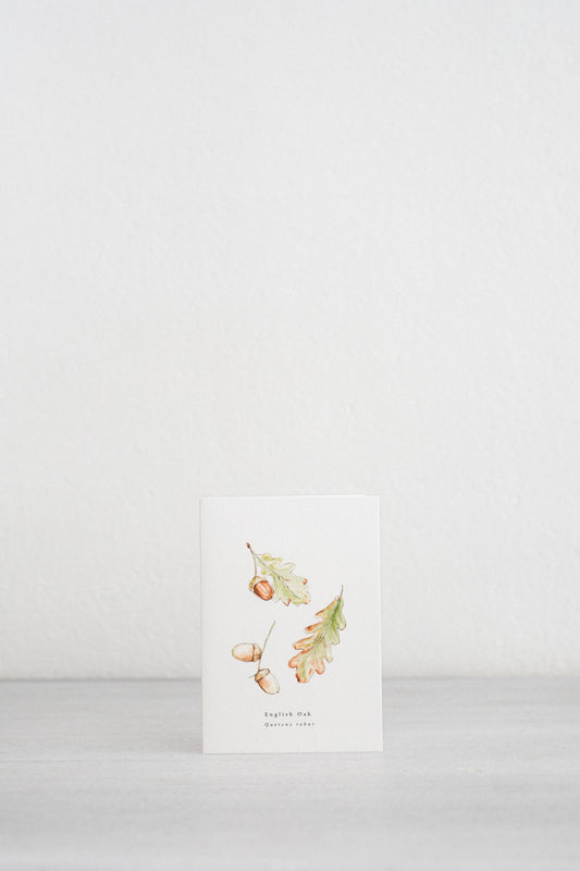 Oak Botanical Autumn Card