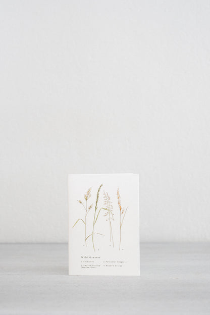 Wild Grasses A Natural Year Card