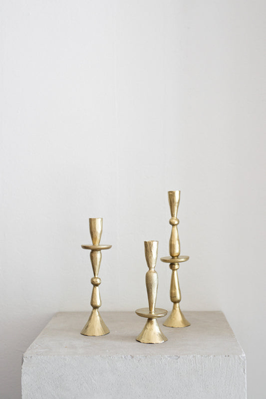 Jya Candleholder in Gold