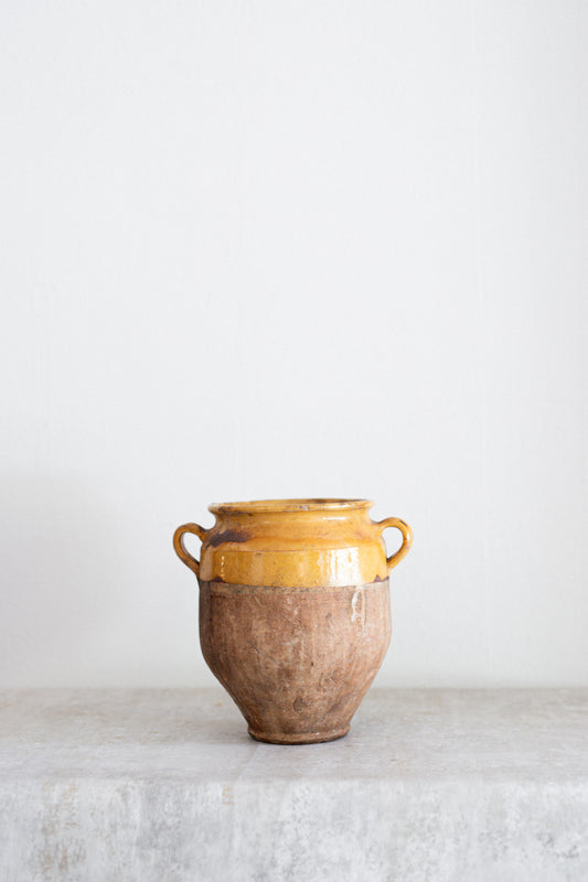 Antique 19th Century European Glazed Confit Pot — N. 4