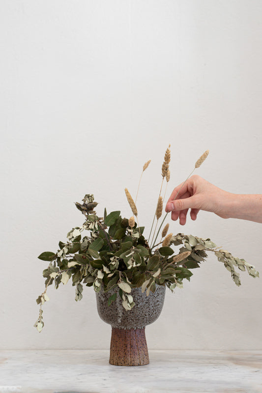 Wildflower Vase Moss Green