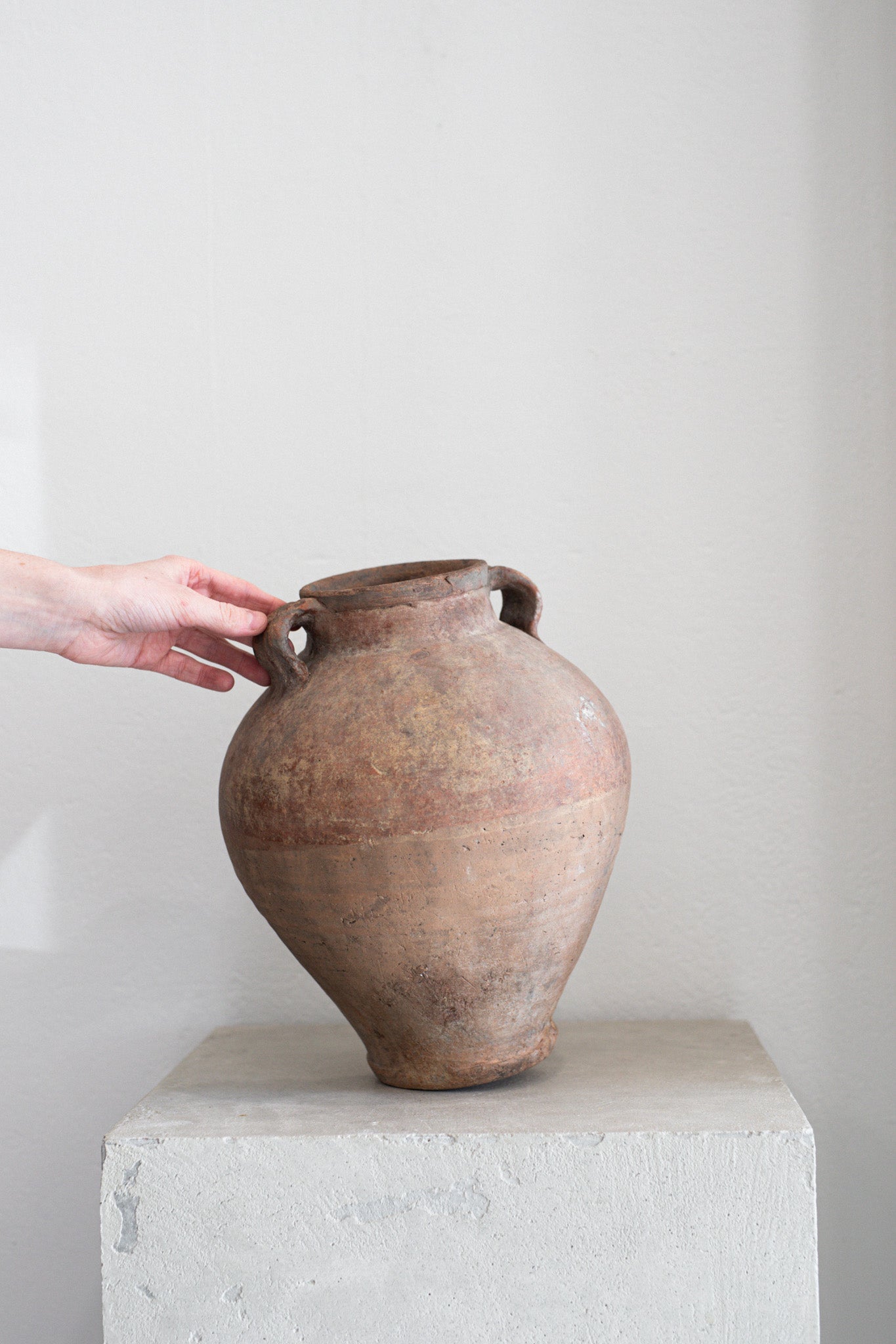 Aged Terracotta Urn