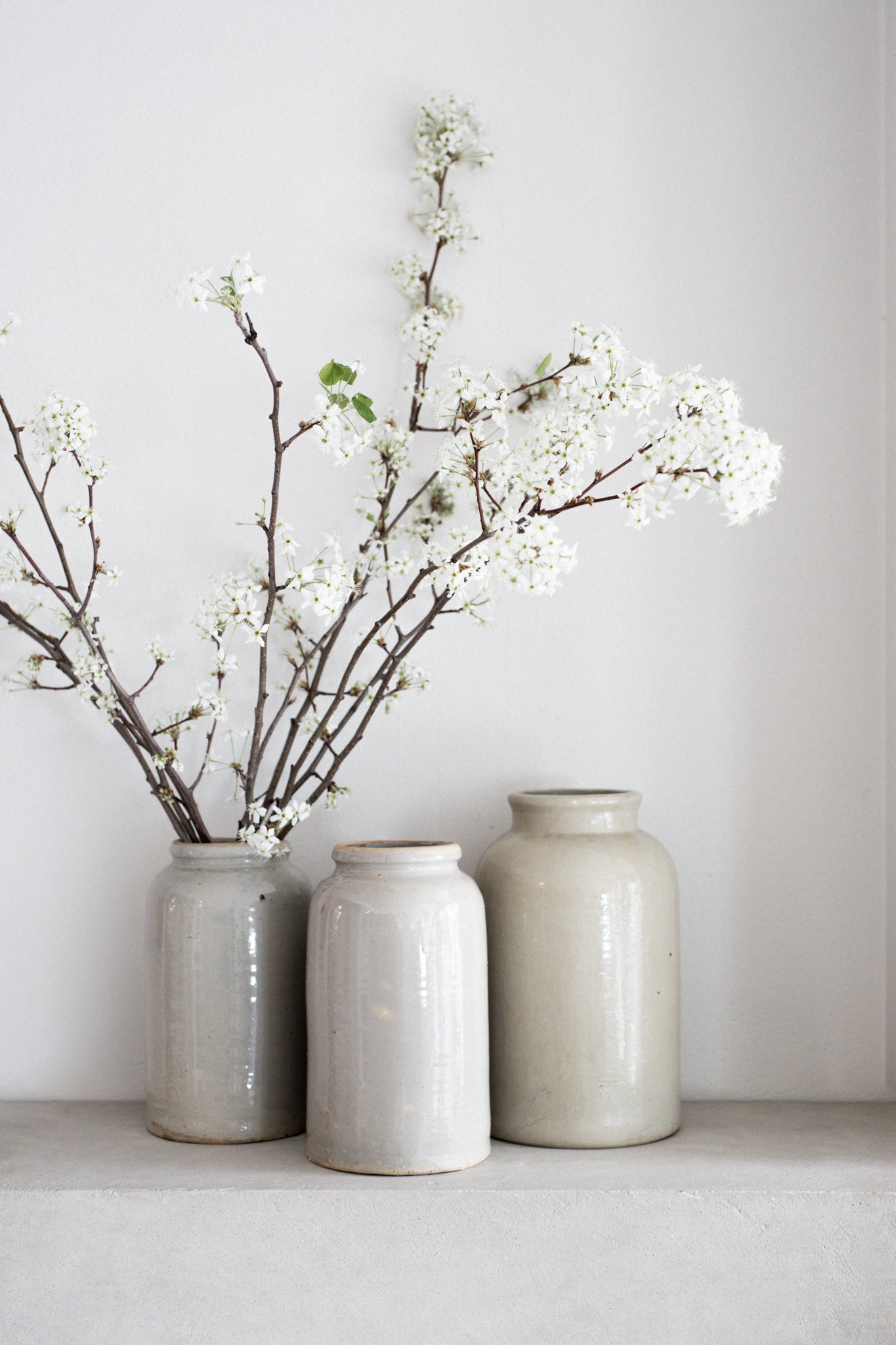 Antique French Stoneware Vase  | N.1