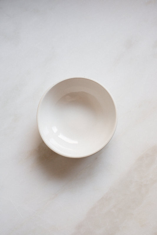 Ceramic Breakfast Bowl | Classic White