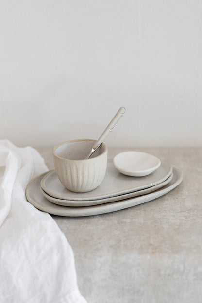 Oval Pebble Tray in Large