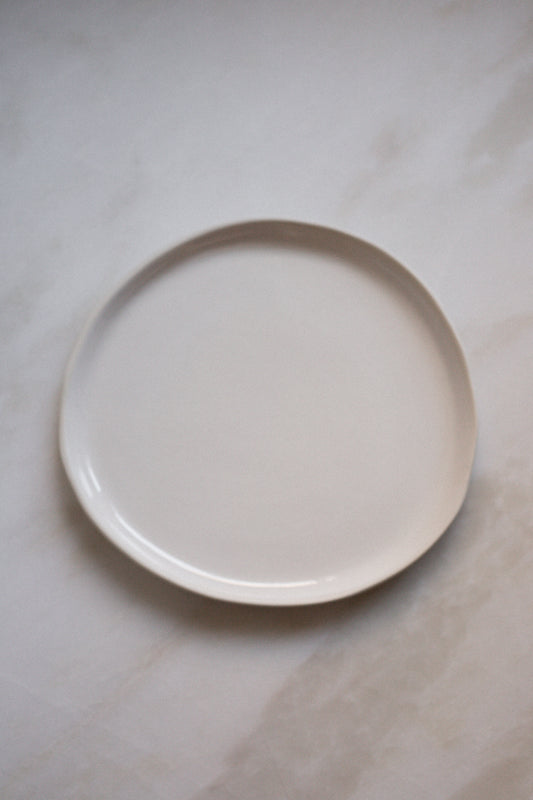 Ceramic Dinner Plate | Classic White