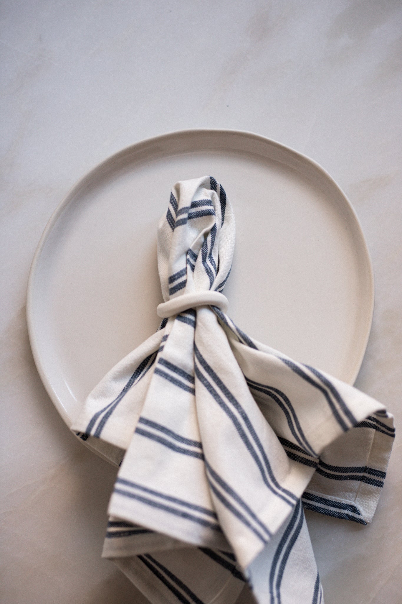 Ceramic Napkin Rings Minimal