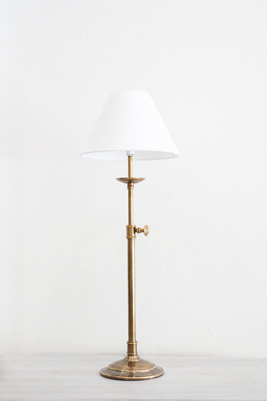 Timeless Brass Table Lamp with Shade