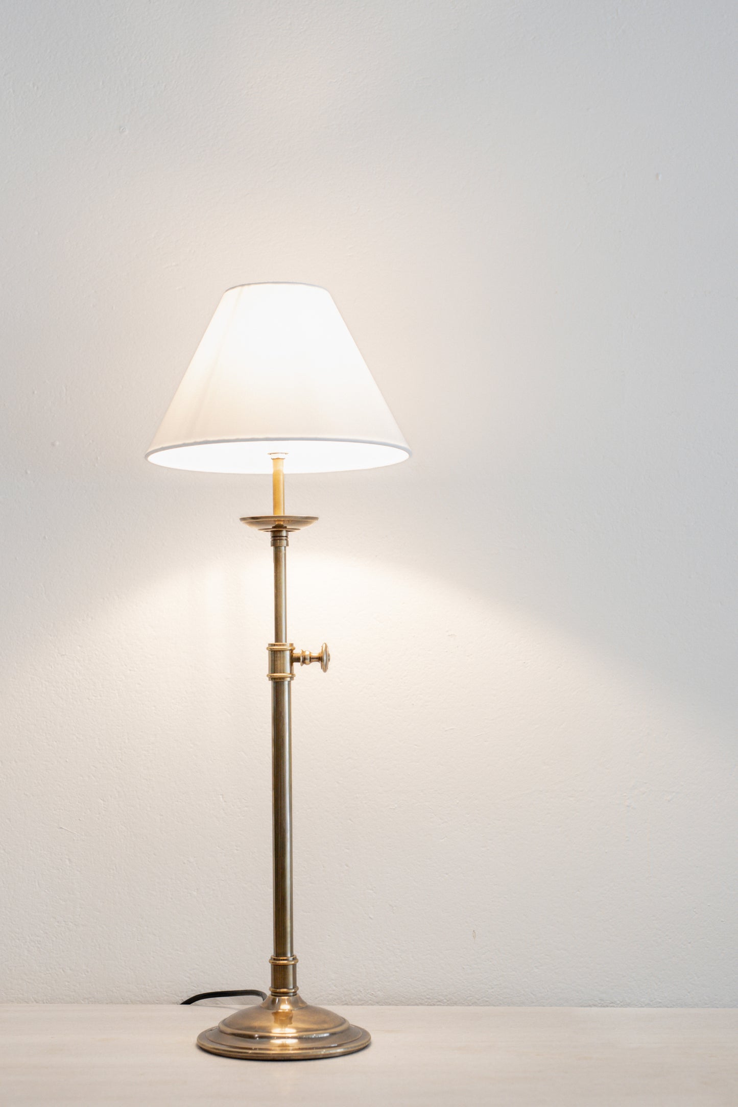 Timeless Brass Table Lamp with Shade