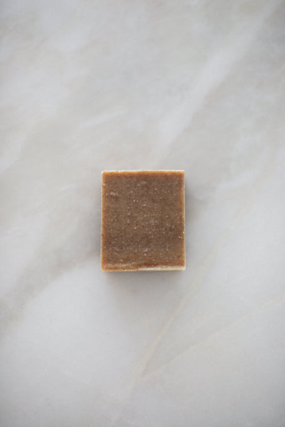 Spent Coffee Soap Bar | Lemongrass & Hemp Seed Oil