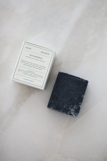 Botanical Soap Bar | Eucalyptus & Coconut Charcoal