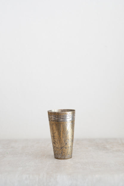 Vintage Brass Cup