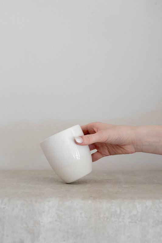 Ceramic Cup | Classic White