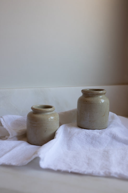 Antique European Stoneware Pots