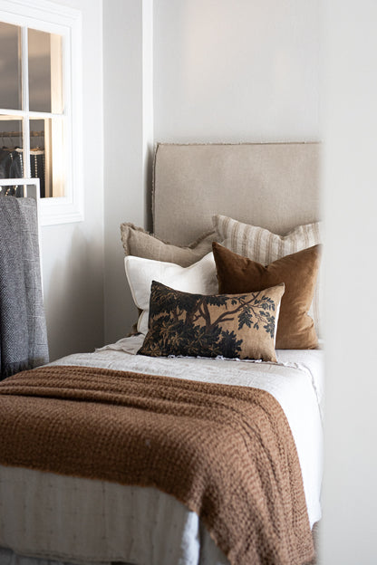 A beautiful 'Golden Tapestry' Linen Cushion