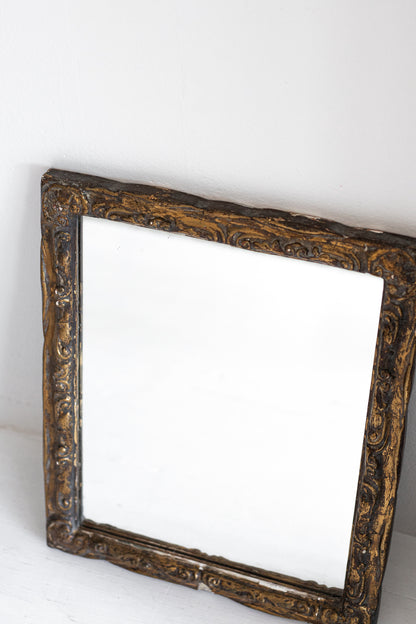 Antique 19th century Gesso Mirror