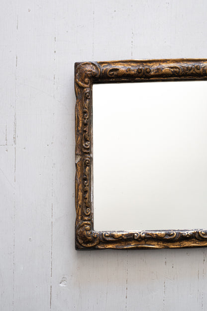 Antique 19th century Gesso Mirror